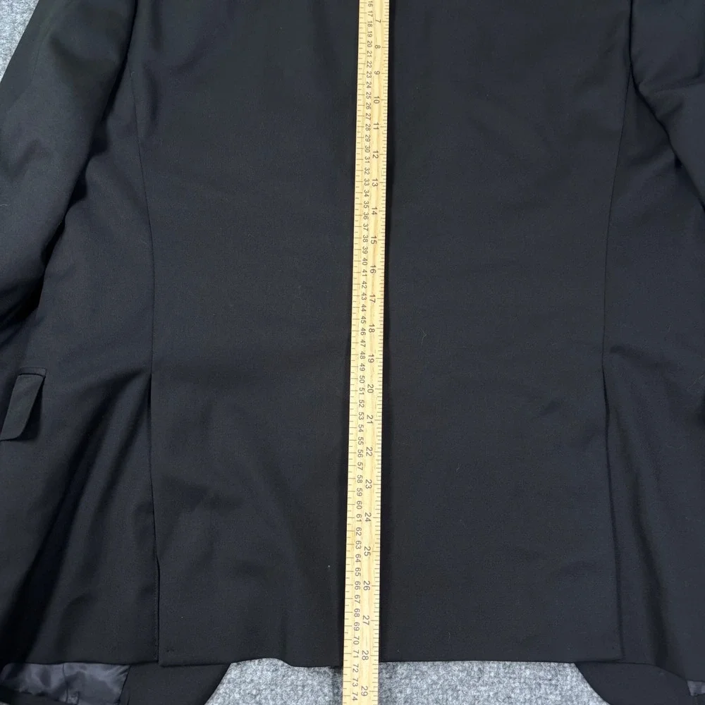 Jos A Bank Reserve by Joseph Abboud Mens 40S‎ Black Wool 2-Button Suit Jacket